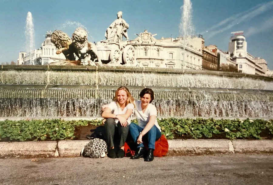 Foto: Evelien in Spanje